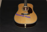 D45s-D45 Classical-Acoustic Guitar -AAA Solid Spruce Top,Ebony fretboad guitar
