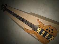 Ken Smith bass guitar,Golden Hardware 5 string electric Bass with Active pickups