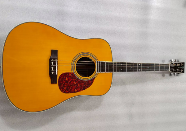 D28S torch dreadnought D Guitarra acustica natural solid top acoustic electric guitar free gig bag