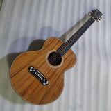 AAA all solid koa mini jumbo guitar handmade custom build 38 inches guitar