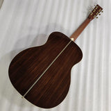 OOO28EC all solid wood handmade signature OM acoustic guitar free hardcase