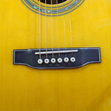 OM28JM acoustic electric guitar custom solid white pearl handmade OM