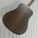 dreadnought guitar Tony Rice style 45mm nut width-V neck 21 frets big soundhole custom acoustic guitar