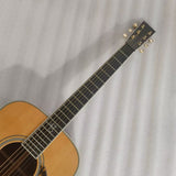 dreadnought guitar Tony Rice style 45mm nut width-V neck 21 frets big soundhole custom acoustic guitar