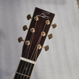 lefty folk guitar-left handed dreadnought BY-42N-LH acoustic electric guitar free gig bag