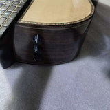 custom single cut  GA body cutaway guitar handmade Byron guitar AAAA free hardcase