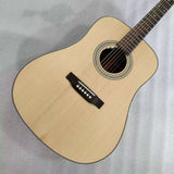 BY-28HD dreadnought premium acoustic electric guitar -soundhole pickups-one pc head free gig bag