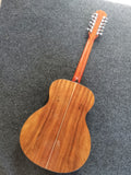 8sounds music left handed Handmade acoustic electric guitar lefty 12 string guitar can ship from US UK