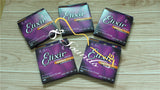 12 sets/lot Elixir 11002 Acoustic guitar strings Nanoweb extra thin (010-047) with anti-rust point steels