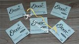 12 sets/lot Elixir 11002 Acoustic guitar strings Nanoweb extra thin (010-047) with anti-rust point steels
