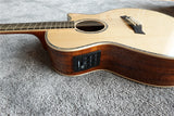12 strings koa guitar-cutaway folk -customize 12-string GA style acoustic electric guitar shipped from UK