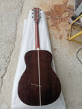 all solid bookmatched spruce rosewood vintage guitar OM Byron 42