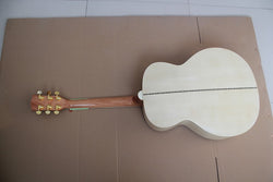Jumbo Acoustic Guitar-Left Handed-Natural