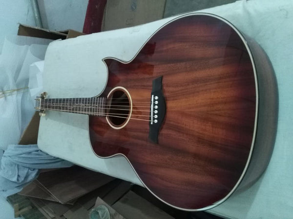 K28CE Acoustic Electric Guitar-Single Cut- Koa Wood