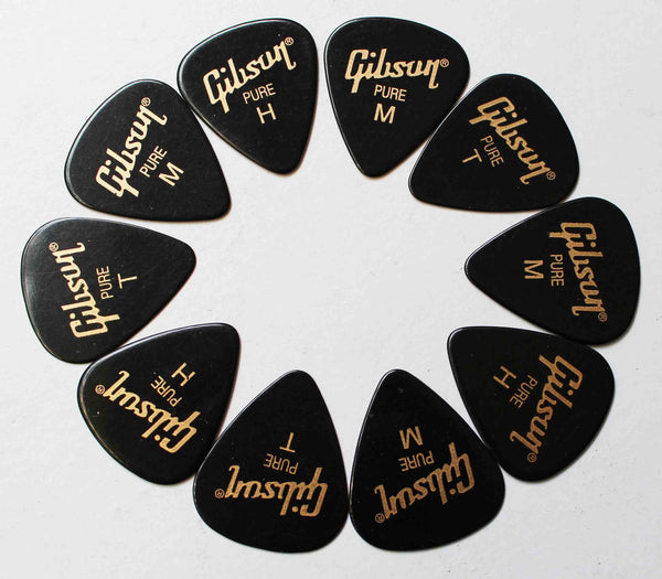 guitar picks 100pcs pure professional black pick Plectrum picks guitar parts