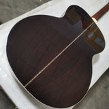 all solid wood -12 strings -natural vintage jumbo- acoustic electric guitar- F512 style- handmade guitar