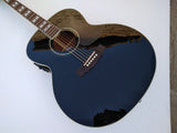 Jumbo 6 String Acoustic Electric Guitar -F50 Vintage-Black Gloss