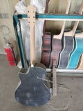 one piece head acoustic electric guitar 314ce cutaway sunburst limited edition custom made solid spruce rosewood