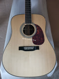 dreadnought D28 Modern Deluxe gloss natural custom solid acoustic electric guitar
