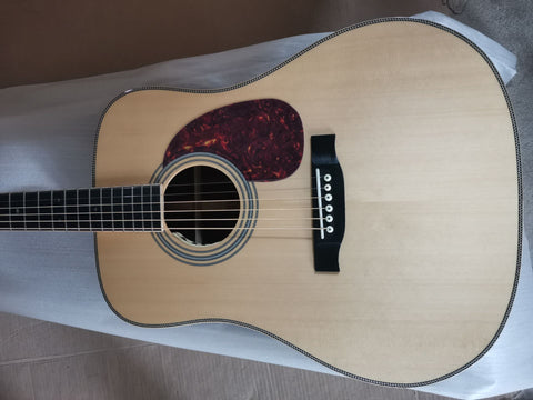 dreadnought -D28 Modern Deluxe- gloss natural- custom solid acoustic electric guitar