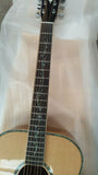 new custom Byron OM body sanders wood solid acoustic electric guitar