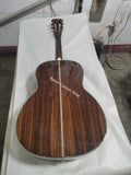 AAAA professional solid cedar custom handmade 000 acoustic electric guitar OOO 45