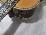 AAAA professional solid cedar custom handmade 000 acoustic electric guitar OOO 45
