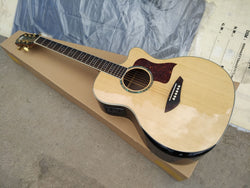 cutaway guitars new promotion customize single cut solid acoustic electric guitar