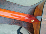 6 String Jumbo Acoustic Electric Guitar-Armrest Bevelled Cutaway-Presys 301EQ