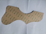 Acoustic guitar celluloid pickguard,bird figure,real abalone inlay guitar pick guards, 2 mm thickness pickguards