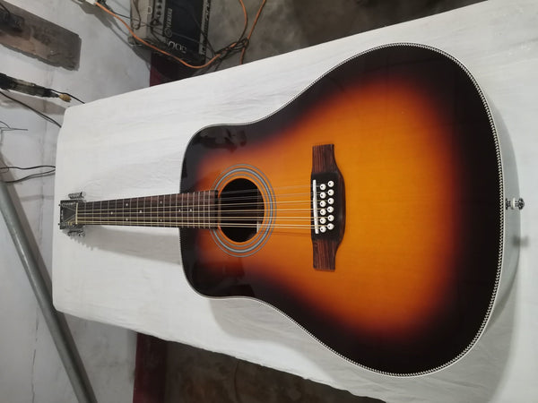 Quality 12 Strings Acoustic Guitar Solid Spruce12string dreadnought HD28 style guitar
