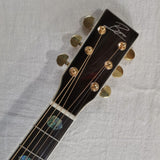 Handmade Byron Acousic guitar D Guitarra acustica natural solid wood