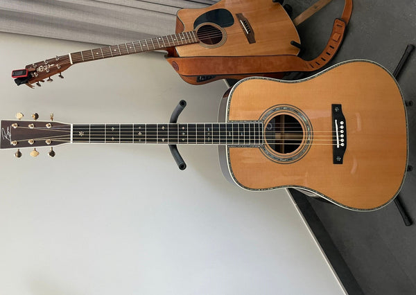 BY-42N customize upgrade natural D42- classic acoustic dreadnought guitar -popular  guitar