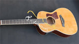 AAA all solid cedar sapele back and side OOO acoustic guitar custom guitars