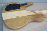 gold hardware Custom Shop Natural Active Pickups Fodera Butterfly 5 Strings Electric Bass Guitar