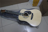 AAA Handmade Solid Wood Acoustic Electric Guitar-Custom-Dreadnought