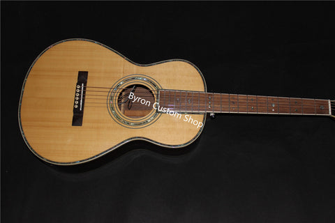 little body -OO- acoustic natural color-travel guitar