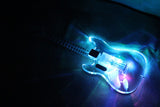 Acrylic crystal ST Fingerboard & Acrylic Body with LED light transparent guitar