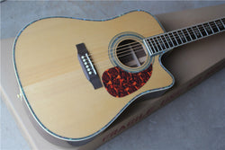 single cut solid top acoustic guitar good quality guitars