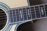 single cut solid top acoustic guitar good quality guitars