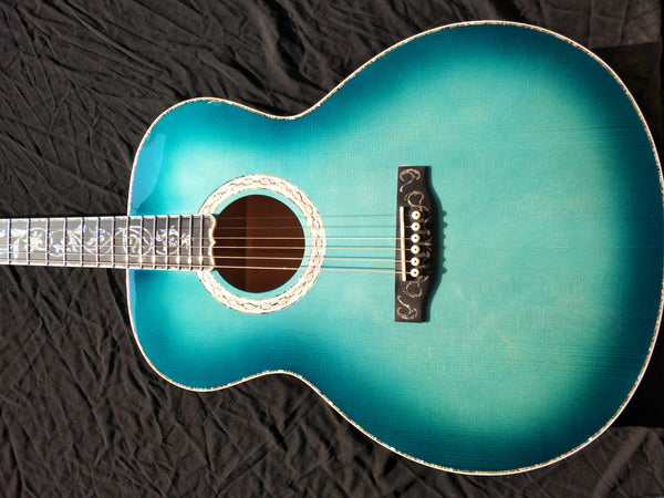 Super Design Jumbo Acoustic Guitar-43 Inches-AAAA Solid Wood-Custom