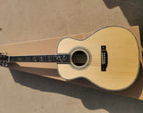 all solid sikta spruce OM Byron handmade acoustic guitar