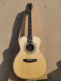 all solid sikta spruce OM Byron handmade acoustic guitar