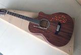 single cut all solid mahogany cutaway OOO15SM custom acoustic handmade guitar