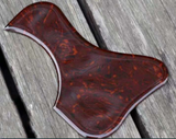 2 mm thickness Tortoise pattern Acoustic guitar pickguard,celluloid thick pick guards for guitar