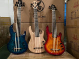 4 string bass 30 inch high gloss mini ukulele guitar Mini Bass Active pickups system travel bass