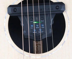 DOUBLE G0 transacoustic system Soundhole Magnetic Pickups Free Opening of Reverb Chorus Delay Frequency Pickups