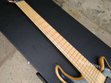 5 string multi scale electric 6 strings fanned frets bass