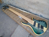 5 string multi scale electric 6 strings fanned frets bass