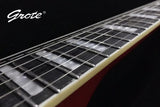 new grote jazz guitar -semi hollow electric guitar -flame maple